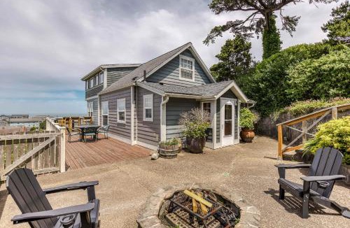 Newport House | Castello Del Mare - Ocean views Hot tub Dogs OK