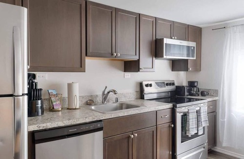 Centralia Apartment | Centralia Theater Apt w/Projector | Sleeps 4