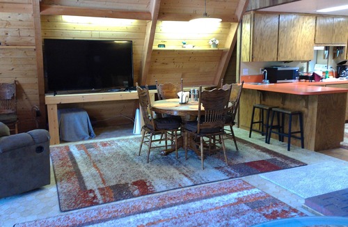 Gilchrist Cabin | Charming 2-bedroom cabin in OHV area 15 miles from Crescent Lake Junction.