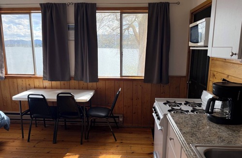 Republic Cabin | Charming Lakefront Cabin w/Full Kitchen - Sleeps 3- at Tiffanys Resort