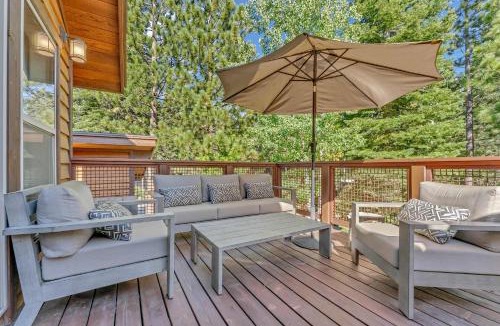 Talmont House | Charming Tahoe Cabin with Private Beach Access