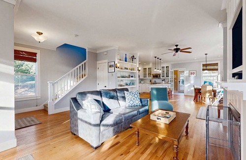 Olivia Beach House | Charming two story home with a private hot tub large patio and washer dryer