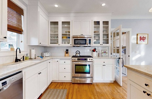Olivia Beach House | Charming two story home with a private hot tub large patio and washer dryer