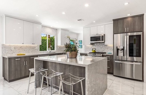 Araby House | Chateau Palm Springs – Stylish Mid-Century Home with Pool, Piano, Views & Citrus Trees