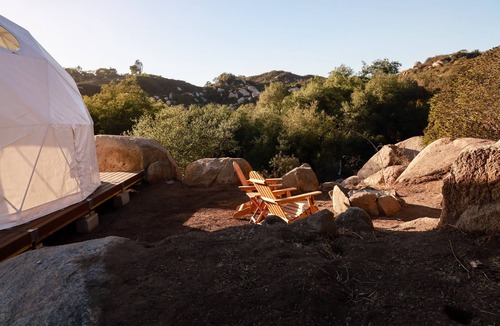 Fallbrook RV Rental | Cozy Dome Hideaway with Sweeping Sunrise View