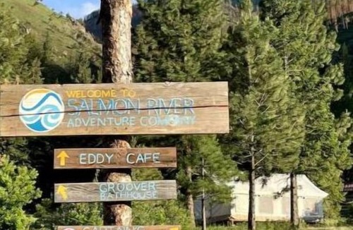 Shoup RV Rental | Cozy Glamping Tent on the Salmon River, Breakfast Included, Sleeps 2