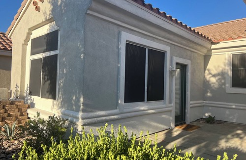 Desert Palms House | !Cozy guesthouse with queen bed, full bathroom & WiFi in charming Palm Desert!