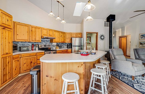 Pacific City House | Cozy Home with Wood Stove WiFi Gas Grill and Large Deck Walk to Beach