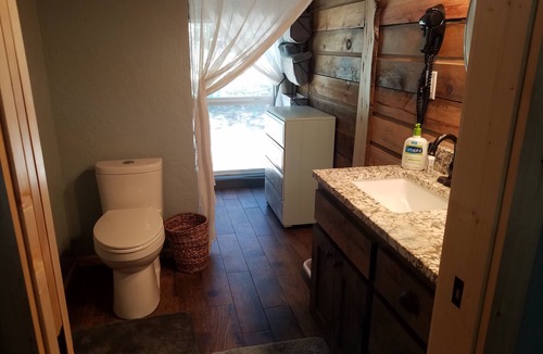 Medicine Hot Springs Apartment | Cozy studio in delightful North Fork surrounded by National Forest.