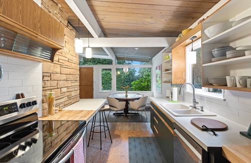 Pinehurst House | Curated Midcentury + Professional Interior Design = Not Your Average Rental!