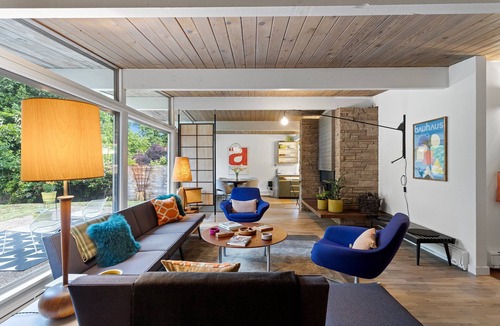 Pinehurst House | Curated Midcentury + Professional Interior Design = Not Your Average Rental!