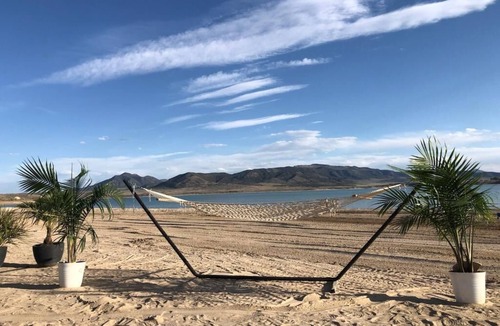 Utah House | Darling remodeled trailer on private sandy beach