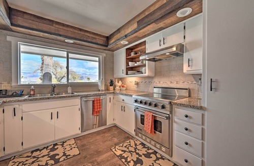 Borrego Springs House | Desert Oasis with Pool, Fire Pit, Game Room, and Dry Bar