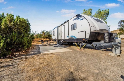 Jacumba RV Rental | Desert Tiny Home B25: Relaxing Desert Accommodation w/Comfort Amenities