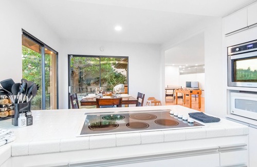 Hidden Valley House | Dog-friendly home with amazing ocean view, private hot tub, deck & firepit