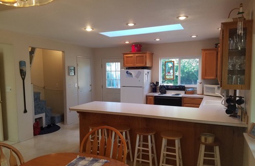 Heceta Beach House | Easy 5-minute walk to Heceta Beach! Clean family-sized house with a huge deck.