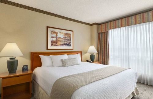 Portland Hotel | Embassy Suites by Hilton Portland Airport 2 Room Mountan View Suite-1 King Bed-Non-smoking