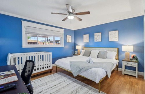 La Presa House | Entire Private Home with Gated Yard, Parking, King Bed, 3 Bedrooms, Available Now
