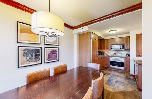 Olympic Valley Condo | Everline Resort & Spa Ski-in-ski-out luxury, pools, hot tub, & golf