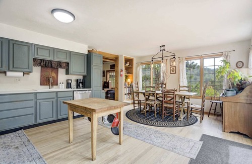 Green Mountain Falls House | Fallsview Cabin! Rustic Forest Escape w/Rock Wall