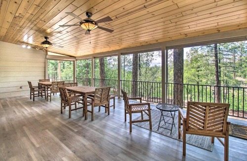 Pinetop House | Family Cabin w/Game Room! 32 Mi to Sunrise Resort