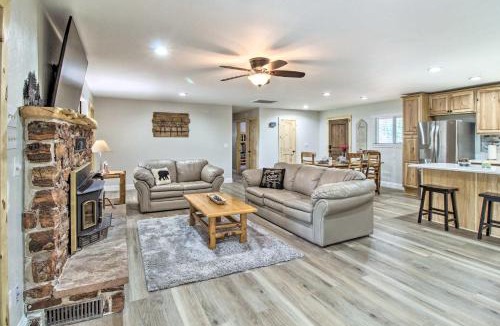Pinetop House | Family Cabin w/Game Room! 32 Mi to Sunrise Resort