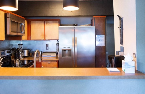 Majestic Pines Condo | Garage right under condo w/120V outlet for EV charger