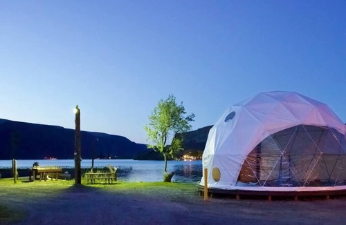 Coulee City House | Glamping Dome at Blue Lake in Coulee City (Site 37)