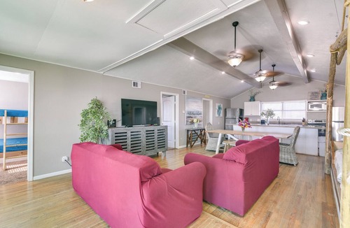 Surfside Beach Cottage | Great for Groups: Oceanfront Surfside Beach Home!