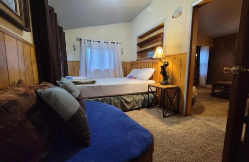 Peter Pan House | Green Cabin in Big Bear Lake 3 bdr Pets Friendly