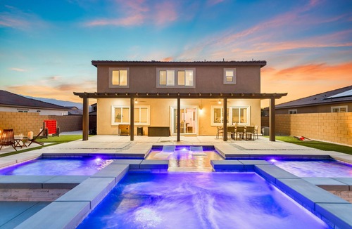 Coachella House | Guest Fav Resort, 4bdrm, Pool, Spa & Games, BBQ, 2 Mi to Coachella
