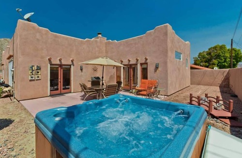 La Quinta Cove House | Hacienda Getaway Pool, Hot Tub, & Steps to trails.
