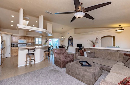 Lake Havasu City House | Havasu Senita - Pool, Spa, Game Room, Views!
