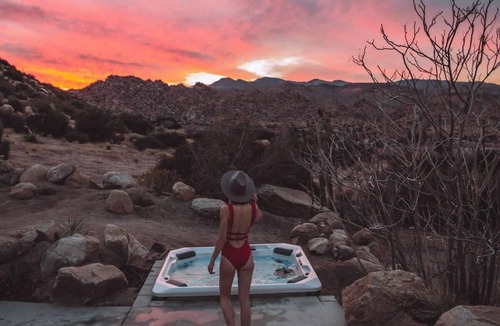 Pioneertown House | Heaven's Door Pioneertown Modern, Spa, Boulders!