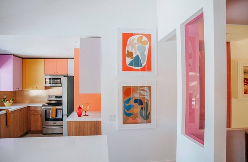 Sonora Sunrise House | Highball House with private pool, spa, firepit & artful designer interior