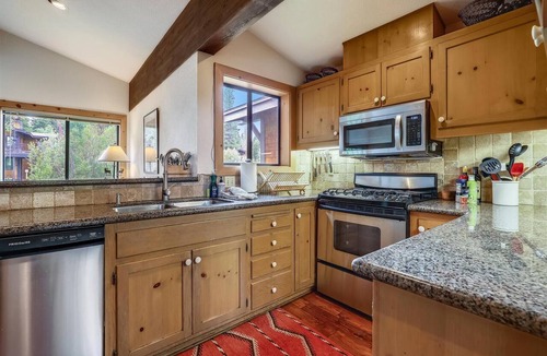 Tahoe City Condo | Hill Top Cabin Style Townhouse Rocky Ridge Unit #107