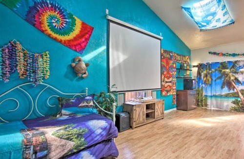 Springfield House | Hot Tub & Theater Room: Tropical Springfield Home