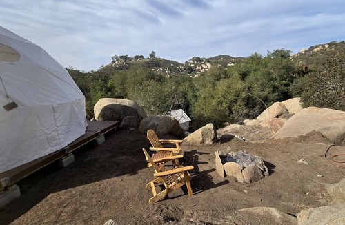 Fallbrook RV Rental | Incredible Dome for a Romantic Escape at Splitrock Valley, California