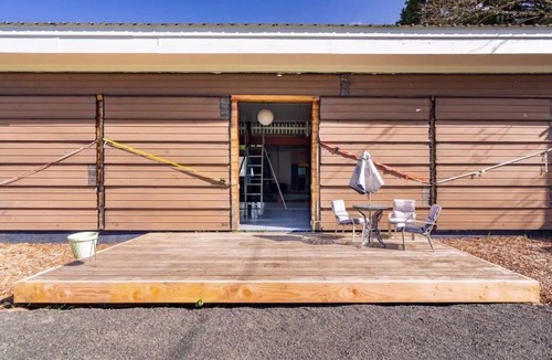 Junction City House | Indulge in the ultimate relaxation at our year-round private pool house.