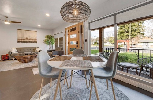 Chico House | Japanese-Style Retreat: Fountain, Hot Tub, Arcade