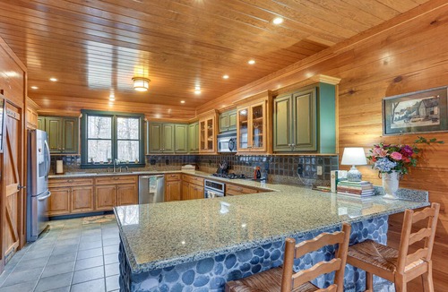 Mentone House | Lakefront Custom-Built Mentone Home: Game Room!