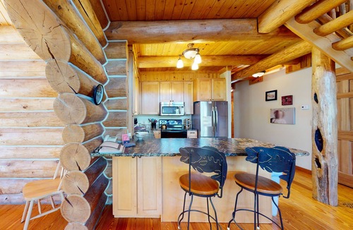 Wallowa County House | Lakefront lodge with amazing view, private dock, rec room - dog-friendly