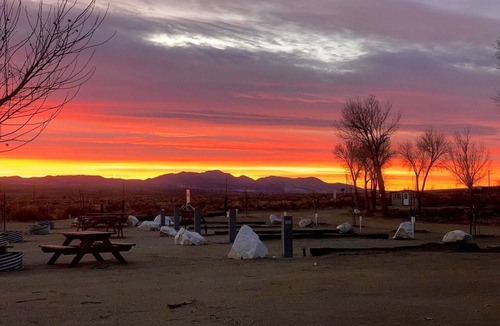 Olancha RV Rental | Lakeside Tent Camping Site #2 Death Valley