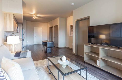 Northwest Portland Apartment | Landing | Spectacular 1BD, Rooftop Lounge, Gym