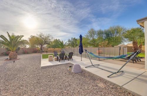 Coolidge House | Large Pool & Yard w/Bocce: Oasis in Coolidge!