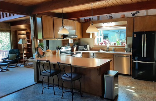 Concrete House | Lovely A-frame Cabin Style Home along the Skagit River