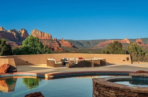 West Sedona House | Lux 360 Views, Pool & Hot Tub! Sky Dancer - S019