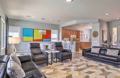 Indio House | Luxe Indio Retreat: Mtn Views + Private Pool!