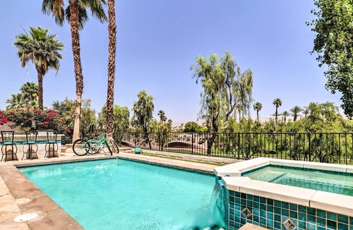 Indio House | Luxe Indio Retreat: Mtn Views + Private Pool!