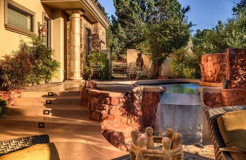 West Sedona House | Luxury Duo | 2 Homes, 12BR, 8BA Sleeps 29 | Pool, Spa, Game Rooms & Red Rock Views!